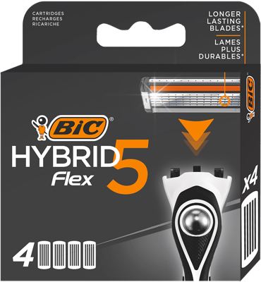 Patrone Flex5 Hybrid 4 Bic