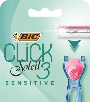 BIC Click Soleil 3 Sensit.patr.4 kom.OS