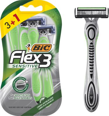 BIC Flex 3 sens. više. britvice 4 kom.