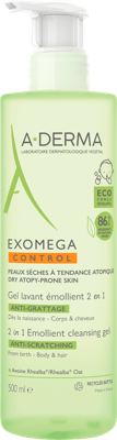 A-DERMA exomega contem. gel 2u1 500 ml