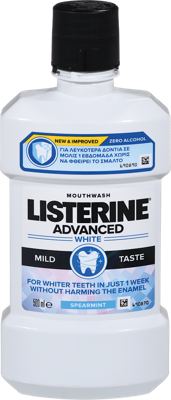 Listerine Vodica Advanced White 500 ml