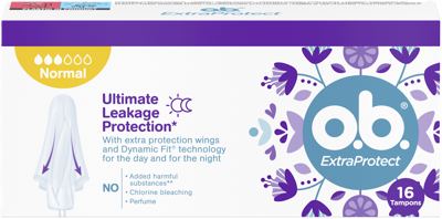 o.b. tamponi Extra Protect norm. 16 kom.