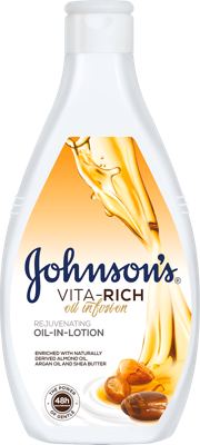 LOSION ZA TELO VITA-RICH OIL INFUS. 400ML J&J