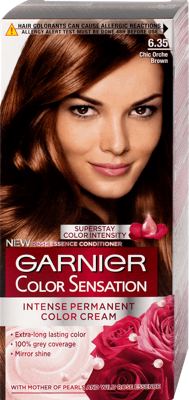 Farba/kosu Chic brown Garnier 6.35