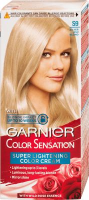 Farba garnier color SENSATION S9 srebrno pepeljasto plava