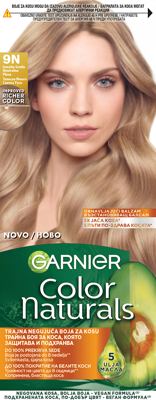 BOJA ZA KOSU COLOR NATURALS 9N GARNIER