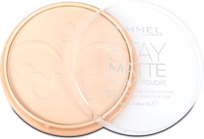 Rimmel kompaktni puder Stay Mat 001