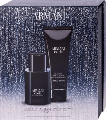 Armani PP Black Code edt 50 ml+SG 75 ml