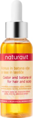 Naturavit ulje ricinus i batana 100 ml