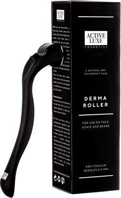 Active Luxe valjak/masažu lica, vlasišta