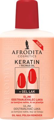 ACETON ZA NOKTE ULJNI KERATIN 125 ml AFRODITA