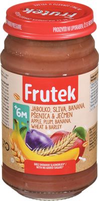 FRUTEK KAŠ. JAB/ŠLJ/JEČ. 190 g