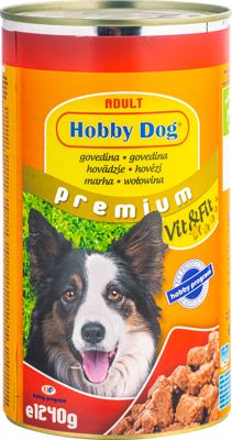 HRANA HOBBY DOG 1240G PSIGOVEDINA -12/1-