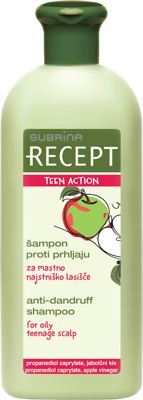 Recept šampon pr.peruti Teen Act. 400 ml
