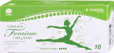 Natura Femina Org. tamponi super 16kom.