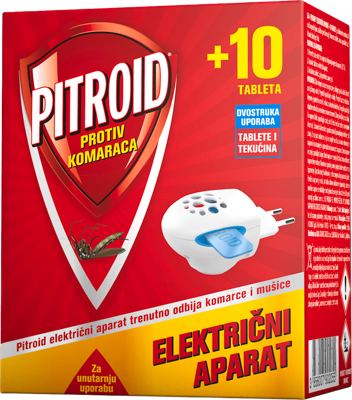 PITROID EL.APARAT+10 TABLETA