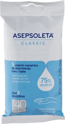 MARAMICE ASEPSOLETE 5KOM CLASSIC