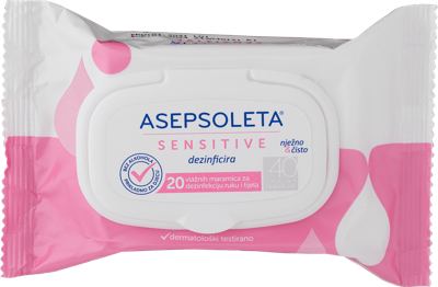 Asepsoleta osvjež.mar. Sensitive 20kom T