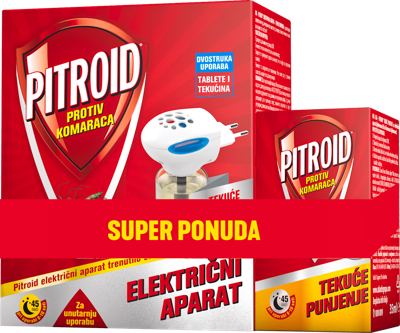 Pitroid ap. s tek. + punjenje 1 kom. OS