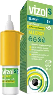 Vizol S Allergy kapi za oči 10ml