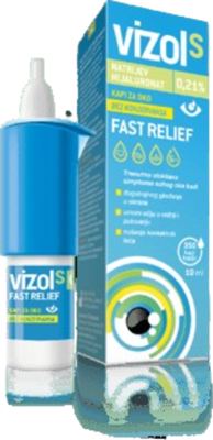 Vizol S 0,21% kapi za oči 10 ml