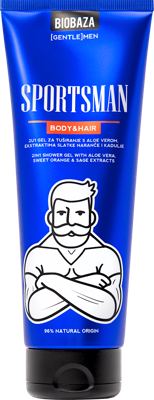 Biobaza Men gel/tuš.Sportsman 2u1 220ml