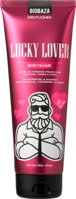 Biobaza Men gel/tuš.Lucky Lover 220 ml