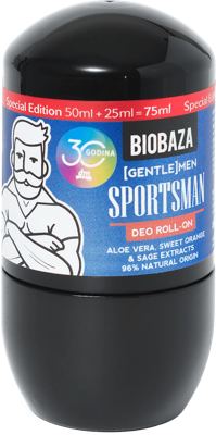 Biobaza Men deo roll on Sportsmen 75 ml