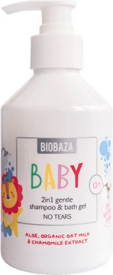 Biobaza baby šamp/gel 300 ml