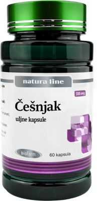 Biofarm Natura line kps. češnjak 60 kom