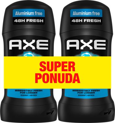 Axe deo stick Ice Chill 2x50 ml