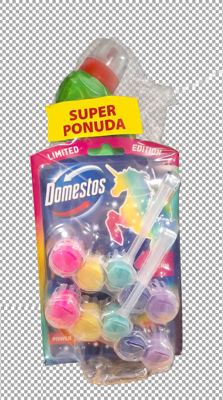Domestos 750 ml + WC osvježivač 2x50 g