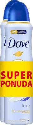 Dove deo sprej Talco 2x150 ml
