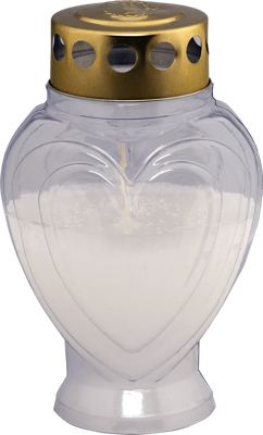 Lampion srce bijeli