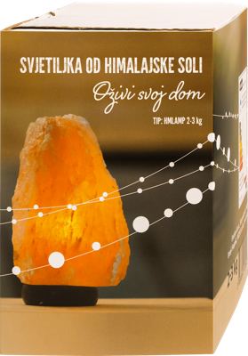 Svjetiljka od himalajske soli 1kom