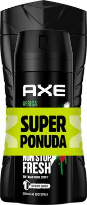 Axe paket Africa deo+ gel za tuš.