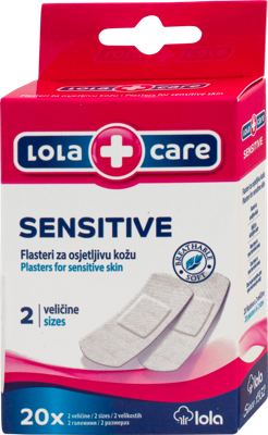 Lola Care flaster Sensitive 20 kom