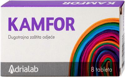 KAMFOR TABLETE 8KOM-HR