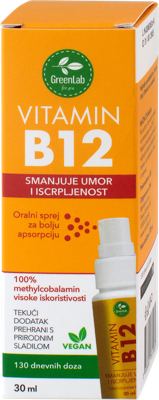 GreenLab vit.B12 u spreju 30 ml