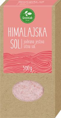 GreenLab Himalajska jod. sol sitna 500 g