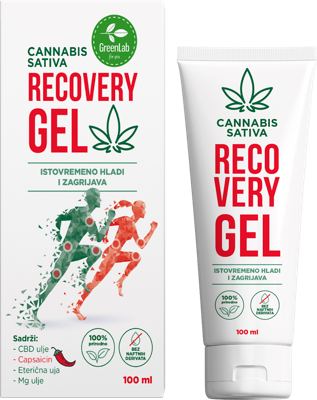 GreenLab Recovery gel 100 ml