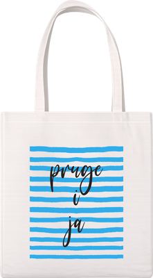 Pamučna vrećica pruge i ja 1 kom.