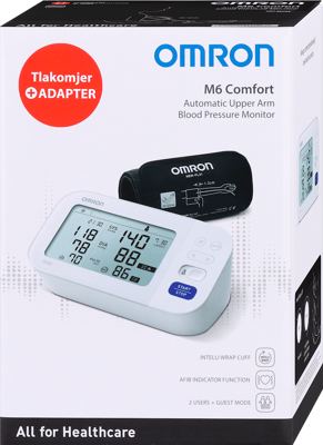 OMRON M6 comfort s pamet.manž.+adapter