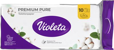 Violeta toal.papir Premium 3sl. 10x150