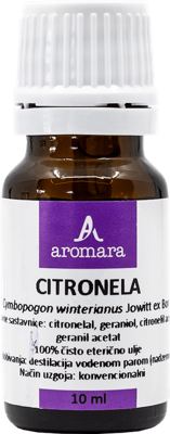 Aromara eter.ulje Citronela, 10ml