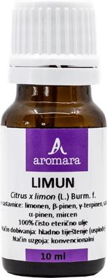 Aromara eter.ulje Limun, 10ml