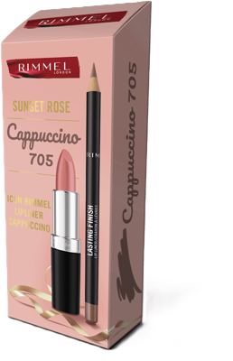 Rimmel set Lasting Fin. S.R. ruž+olovka