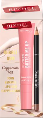 Rimmel set Butter Me Up Bubble+Cappucc.