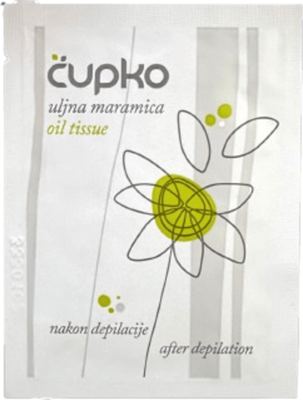 Čupko uljna maram. nakon depilac. 1kom T
