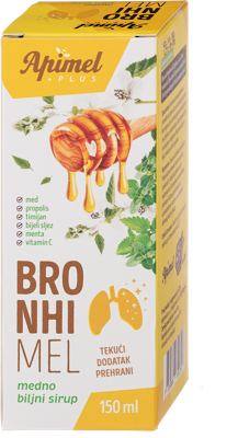 Bronhimel medno biljni sirup 150 ml